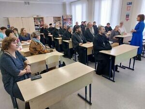 Встреча духовенства Чеховского благочиния и преподавателей основ духовно-нравственной культуры в Чехове