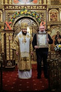 Архиерейское богослужение в соборе Всех святых в земле Русской просиявших города Домодедово