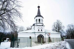 Архиерейское богослужение в Троицком храме села Троицкое городского округа Чехов