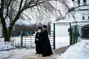 Архиерейское богослужение в Троицком храме села Троицкое городского округа Чехов