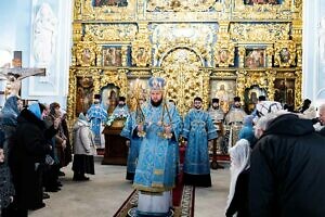 Престольный праздник в Знаменском храме посёлка Дубровицы