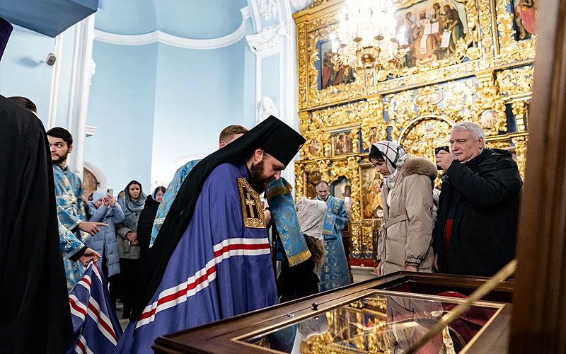 Престольный праздник в Знаменском храме посёлка Дубровицы