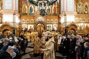 Архипастырский визит в Преображенский собор города Люберцы