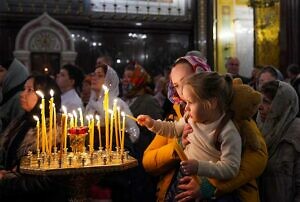 Патриаршее богослужение в Храме Христа Спасителя в день памяти мученицы Татианы