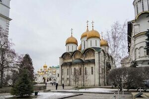 Патриаршее богослужение в Успенском соборе Московского Кремля