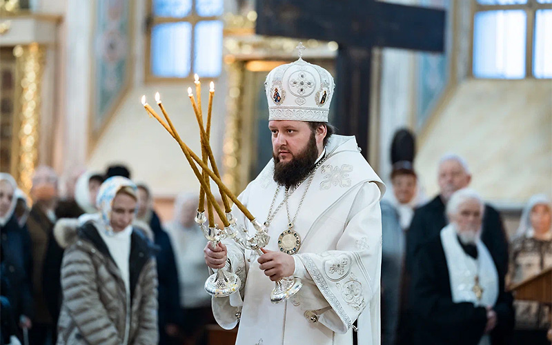 Праздник Крещения Господня в Вознесенской Давидовой пустыни