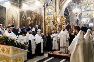 Всенощное бдение накануне праздника Крещения Господня