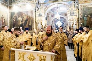 Всенощное бдение в Троицком кафедральном соборе Подольска