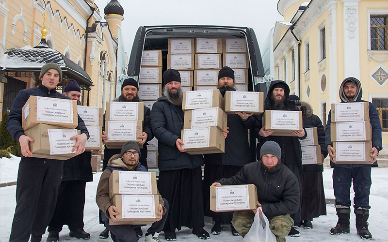 Гуманитарная поездка в Донецк и Луганск