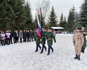 Торжественная церемония «Священная земля Сталинграда» в Серпухове​