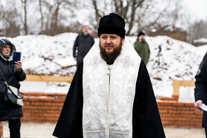 Закладка камня в основание Благовещенского храма в деревне Ивановка