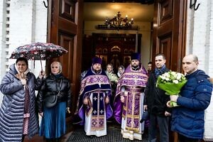 Архиерейское богослужение в Преображенском соборе городского округа Люберцы