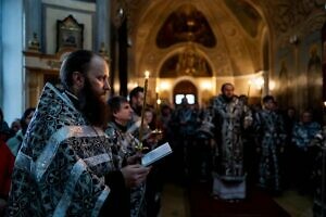 Пассия в Петропавловском храме города Лыткарино