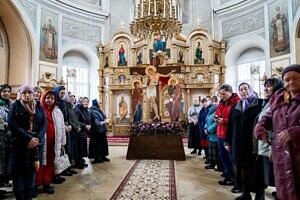 Пассия в Петропавловском храме города Лыткарино