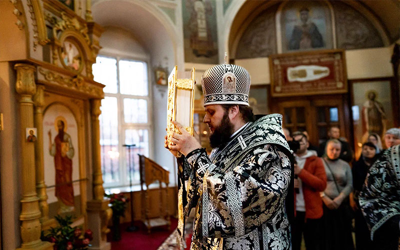 Пассия в Петропавловском храме города Лыткарино