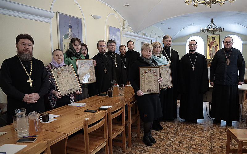 Рабочая встреча с настоятелями и казначеями храмов Видновского благочиния