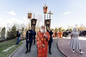 Архиерейское богослужение на Светлой седмице в Котельниках