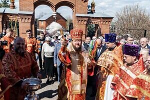 Архиерейское богослужение на Светлой седмице в Котельниках