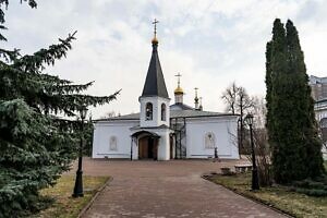 Архиерейское богослужение в Страстной Вторник в Воскресенском храме Подольска