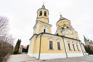 Божественная литургия в Илиинском храме города Серпухова