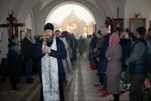 Отпевание и погребение иерея Михаила Рзянина в селе Юсупово