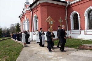 Отпевание и погребение иерея Михаила Рзянина в селе Юсупово