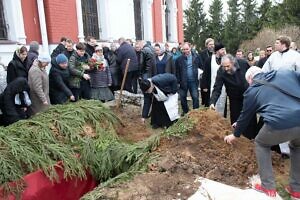 Отпевание и погребение иерея Михаила Рзянина в селе Юсупово