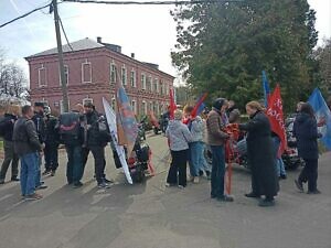 Пасхальный автомотопробег по городу Домодедово