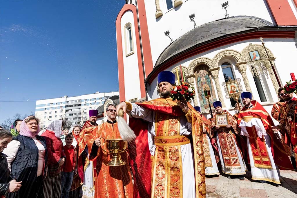 Пятница Светлой седмицы в Георгиевском храме города Видное