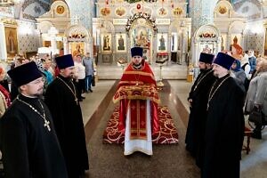 Пятница Светлой седмицы в Георгиевском храме города Видное