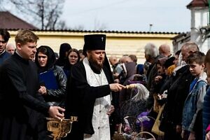 Великая Суббота в Троицком кафедральном соборе Подольска