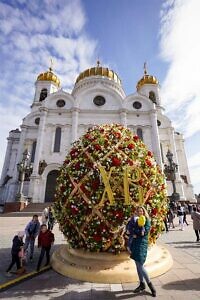 Великая вечерня в Храме Христа Спасителя в Москве