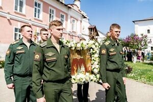 Архиерейское богослужение во Введенском Владычнем монастыре Серпухова