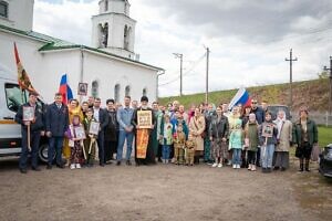 Автомобильный крестный ход в городском округе Ступино