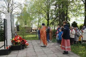 День Победы в Никольском храме села Лямцино