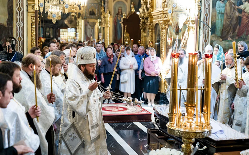 Отпевание протоиерея Николая Семенюка