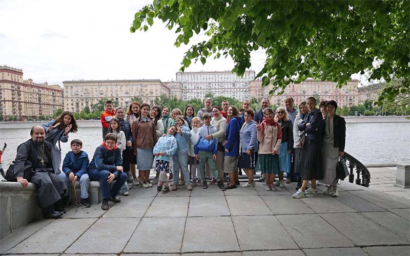 Паломническая поездка подросткового клуба «Тихвинцы» в Донской монастырь