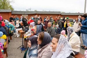 Праздник в Тихвинском храме г. Ступино в Неделю жен-мироносиц