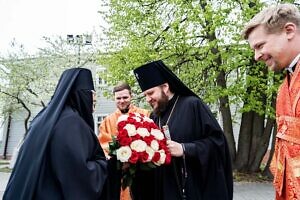 Праздник жен-мироносиц во Владычнем женском монастыре Серпухова