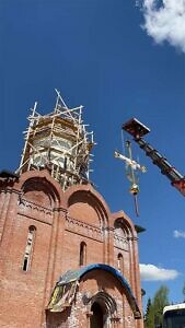 Престольный праздник строящегося храма блаженной Матроны Московской в посёлке Жилёво