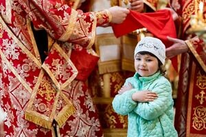 Воскресное богослужение в Троицком кафедральном соборе Подольска 21 05 2023