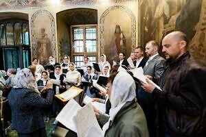 Воскресное богослужение в Троицком кафедральном соборе Подольска 21 05 2023