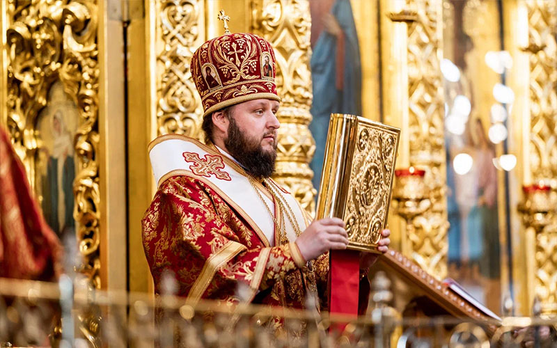 Всенощное бдение в Троицком кафедральном соборе Подольска