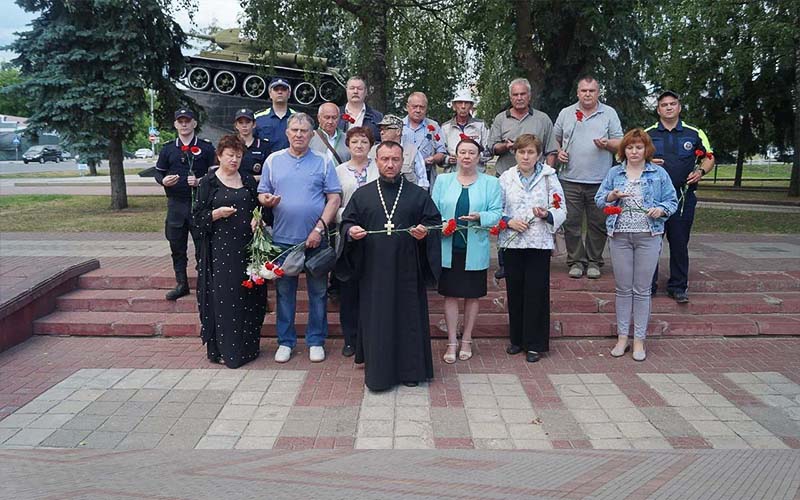 Акция «Свеча памяти» в Чехове