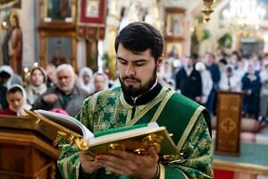 Архиерейское богослужение в Свято-Троицком храме города Люберцы-