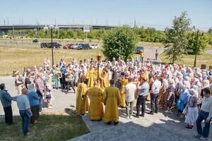 Престольный праздник храма Всех святых, в земле Русской просиявших города Ступино