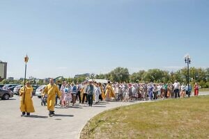 Престольный праздник храма Всех святых, в земле Русской просиявших города Ступино