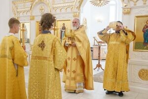 Престольный праздник храма Всех святых, в земле Русской просиявших города Ступино