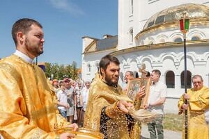 Престольный праздник храма Всех святых, в земле Русской просиявших города Ступино