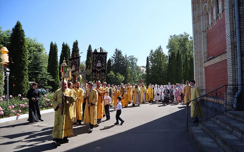 Престольный праздник собора Всех святых, в земле Русской просиявших города Домодедово